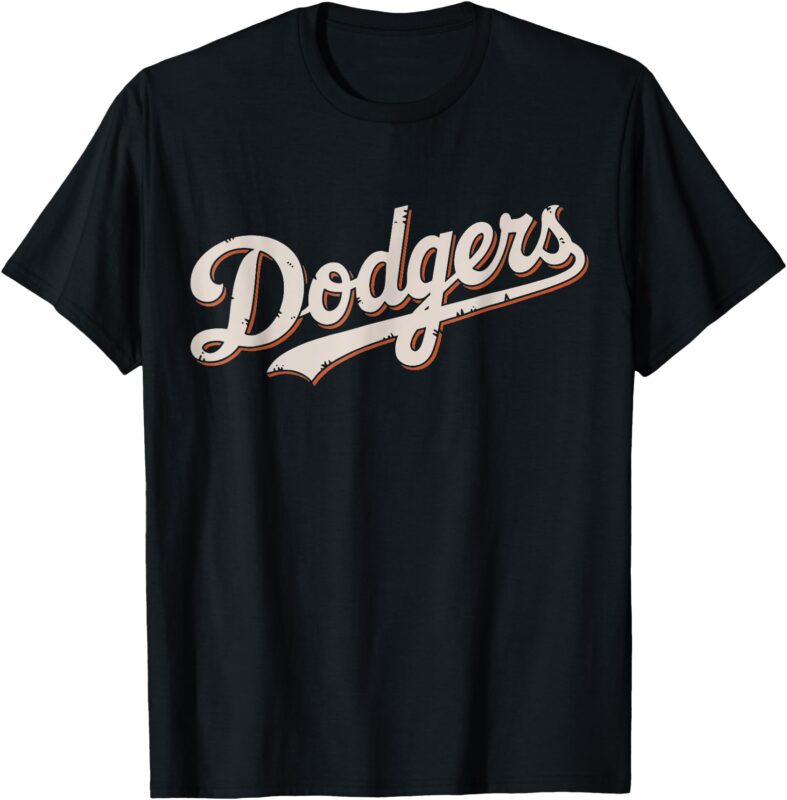 Vintage Retro Dodgers Style Classic For Men Women T-Shirt