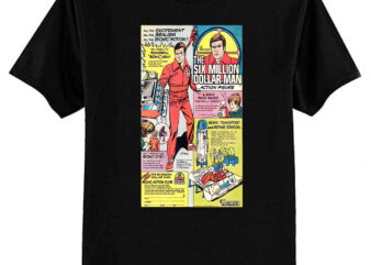 Vintage Six Million Dollar Man T-Shirt