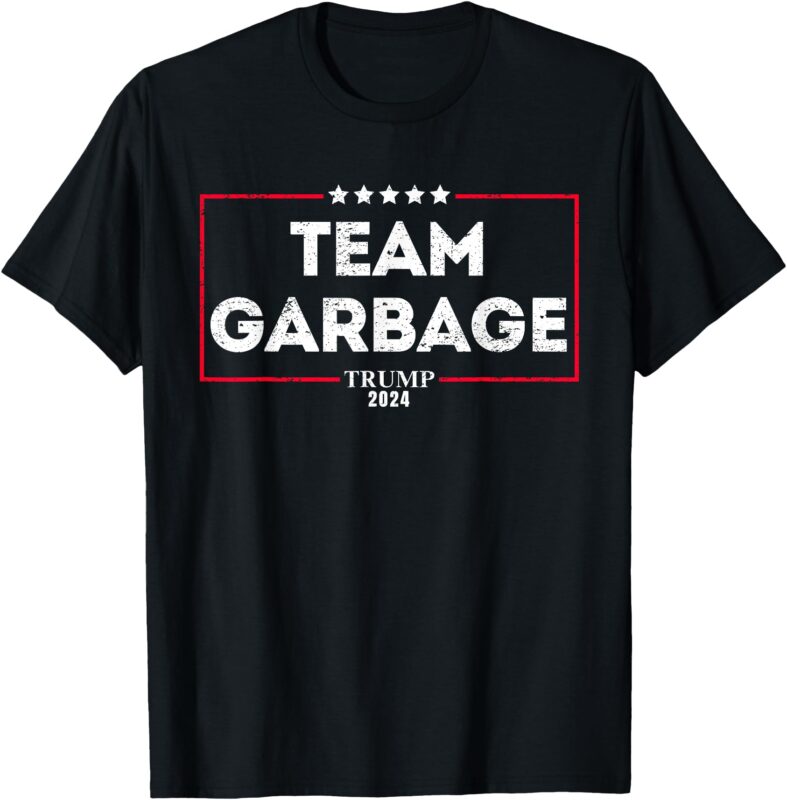 Vintage Team Garbage for Trump 2024 T-Shirt