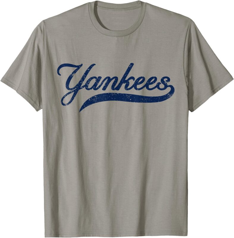 Vintage Yankees Retro Style Name T-Shirt