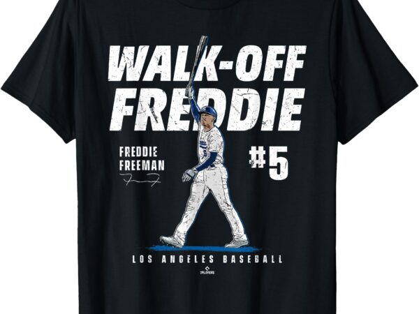 Walk-off freddie freeman los angeles baseball mlbpa t-shirt