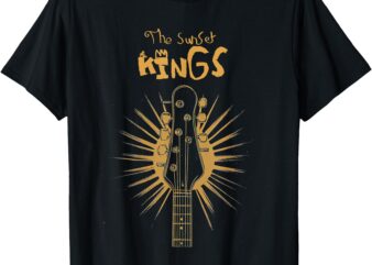 Waller Custom T-Shirt, the sunset, king