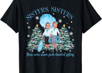 White Christmas Movie 1954 Sisters Pajamas Xmas Snow Holiday T-Shirt