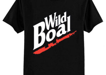 Wild Boal Design 1 T-Shirt