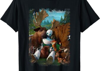 Wild Retro Vintage Robotic ROBOT Art Science & Math Boy Kid T-Shirt