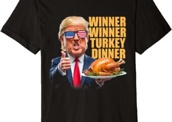 Winner Winner Turkey Dinner Shirt Trump Premium T-Shirt