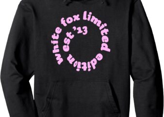 With Love Always White Est.13 Gifts Pullover Hoodie