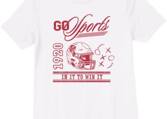 Womens Olivia Culpo x NFL Go Sports In It To Win It FOCO Premium T-Shirt