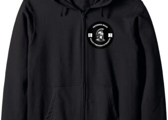 Worn Spartan Zip Hoodie