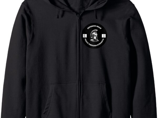 Worn spartan zip hoodie t shirt design for sale