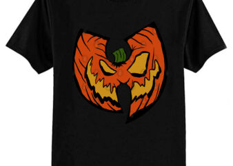 Wu Tang Halloween Pumpkin T-Shirt