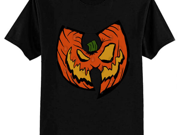 Wu tang halloween pumpkin t-shirt