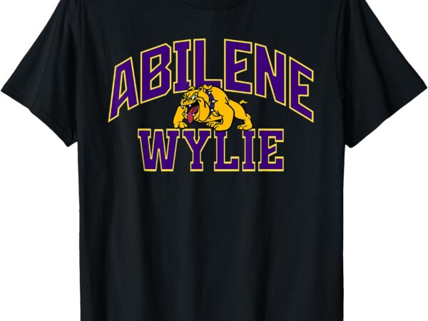 Wylie abilene merch design t-shirt