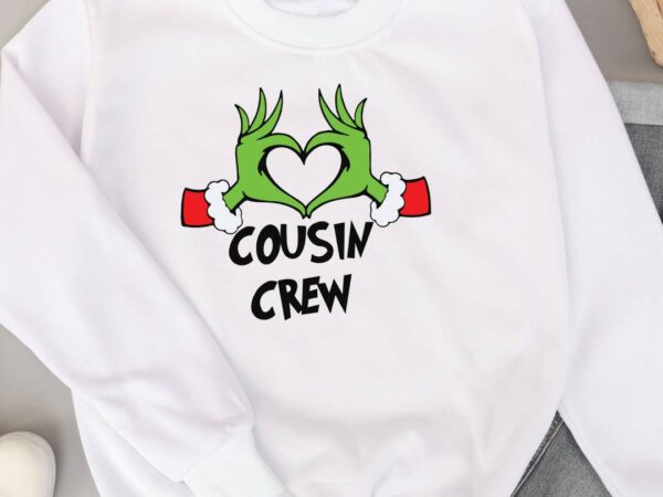 Cousin crew t shirt vector file