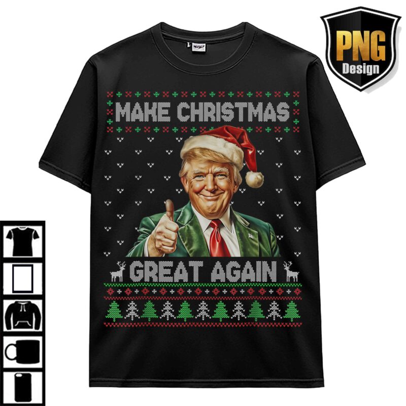 Trump 47th President 2024, Trump Be Home For Christmas White House Trump PNG Design Download