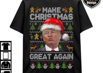 Trump 47th President 2024, Trump Make Christmas Great Again, Trump PNG Design Download