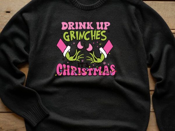 Grinch up grinches t shirt design template