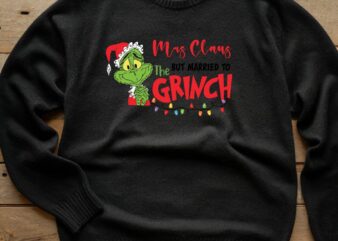 Funny Christmas Married Grinch