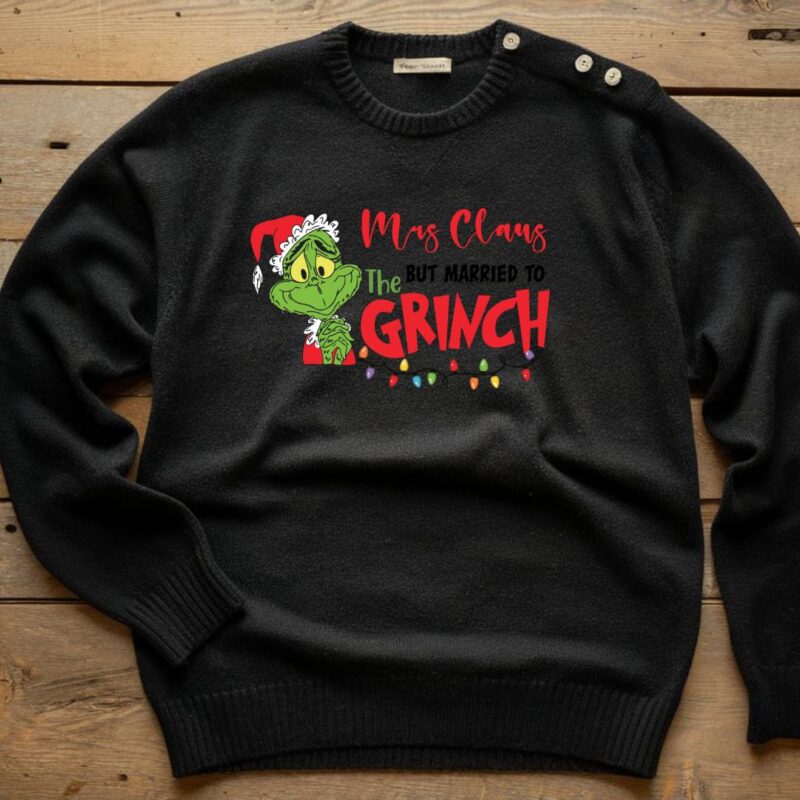 Funny Christmas Married Grinch