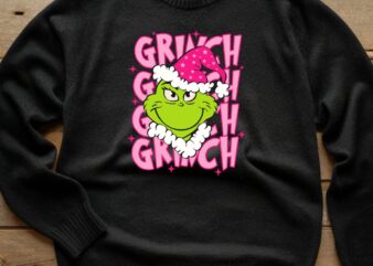 Cute Pink Grinch