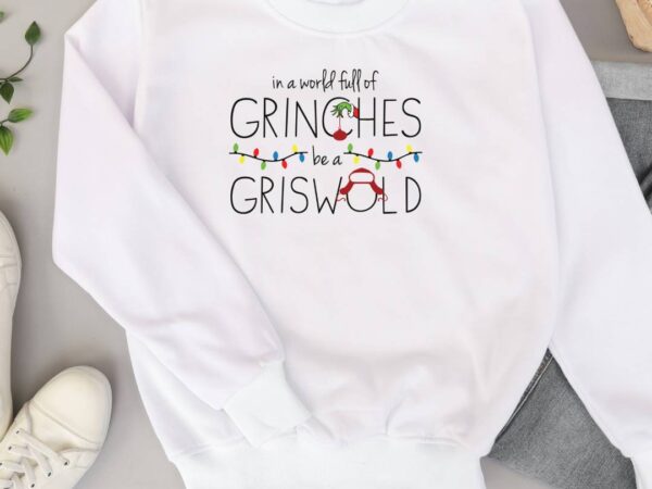 Grinch christmas t shirt design template