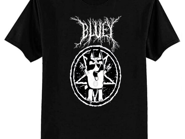 Metal bluey t-shirt