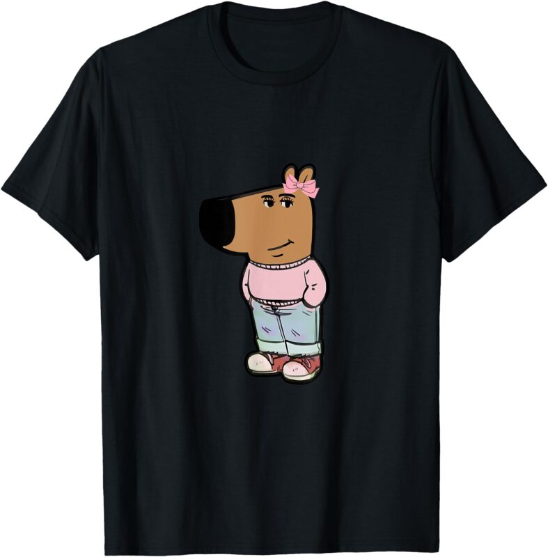 my new character is a chill girl meme funny chill guy meme T-Shirt