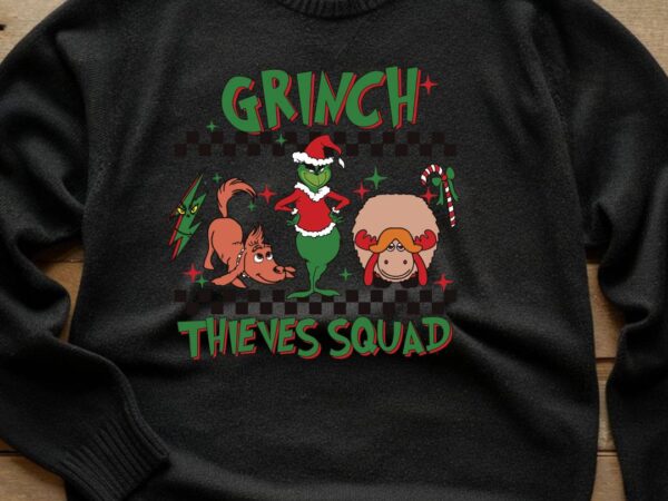 Squaf christmas grinch t shirt template vector