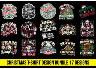 Christmas t-shirt Design bundle