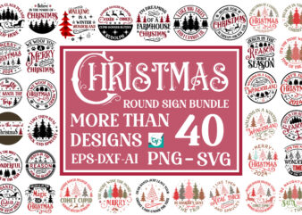 Christmas Round Sign Mega SVG Bundle, Christmas SVG Bundle, Our First Christmas 2024 Svg, Wedding First Christmas Ornament Svg, Baby’s First