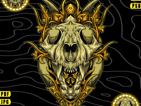 Animal skull design