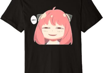 A Cute Girl Emotion Smile (heh) Funny Tee For Family Holiday Premium T-Shirt