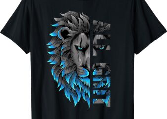 All Grit Retro Lion Lover women men Kid T-Shirt