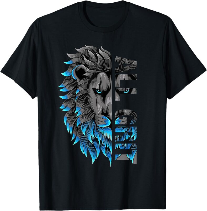 All Grit Retro Lion Lover women men Kid T-Shirt