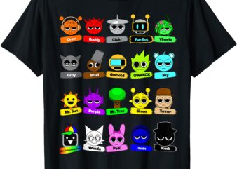 All type of new Sprunki 2025 T-Shirt