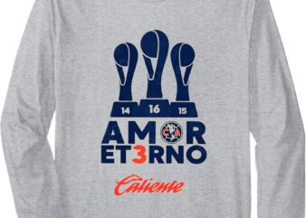 America tricampeon. Amame mas Long Sleeve T-Shirt