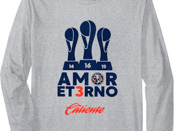 America tricampeon. amame mas long sleeve t-shirt