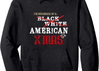 American Christmas Pullover Hoodie