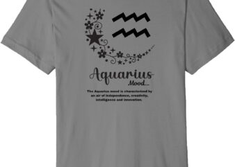 Aquarius Mood Premium T-Shirt