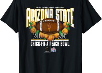 Arizona State Sun Devils Peach Bowl CFP 2024-25 Retro T-Shirt