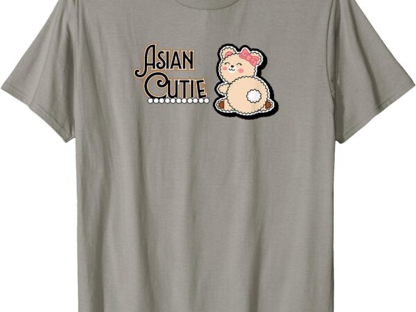 _asian cutie_ coquette teddy bear design with bow – adorable t-shirt