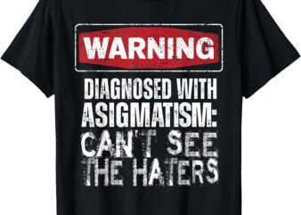 Asigmatism Funny Sigma Astigmatism Pun – Kids Youth Saying T-Shirt