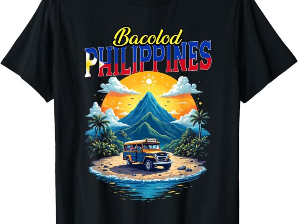 Bacolod philippines vacation souvenir filipino pride t-shirt