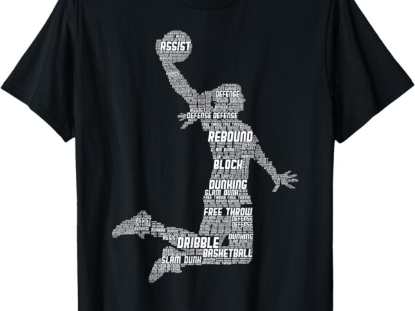 Basketball girl women kids girls t-shirt