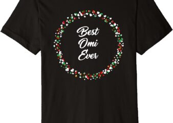 Best Omi Christmas Premium T-Shirt