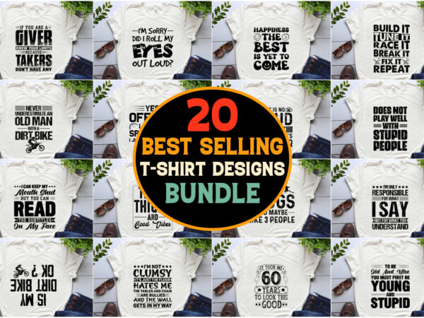 Best selling t-shirt design bundle