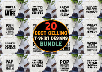 Best Selling T-Shirt Design Bundle