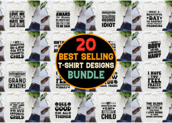 Best Selling T-Shirt Design Bundle