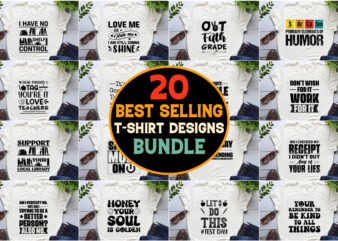 Best Selling T-Shirt Design Bundle