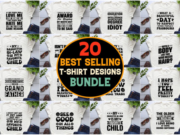 Best selling t-shirt design bundle